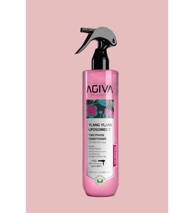 AGİVA CARE&BEAUTY Ylang Ylang Liposom C Yoğun Onarıcı ve Isı Koruyucu Çift Fazlı Fön Suyu - 400 ml - Vegan
