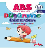 ABS 3-4 Yaş Düşünme Becerileri Dikkat-Algı-Zeka