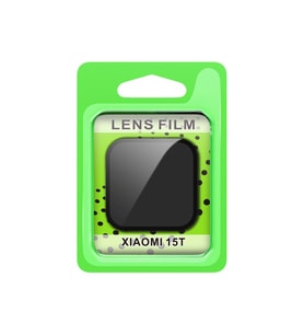 Xiaomi Mi 15t Raze Metal Kamera Lens - Siyah
