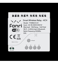Fonri Wf3-Tm4-0201-01 Wıfı Kablosuz Akıllı Kablosuz Röle - 4 Kanal