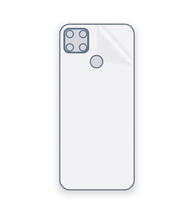 SChitec Realme C25S Uyumlu Arka Yüzey Hidrojel Koruyucu Film