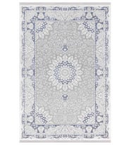 ipek halı maçka  2159 gri mavi   160*230 (Gri - Mavi)