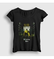 Presmono Kadın Siyah King Breaking Bad T-Shirt 184900tt