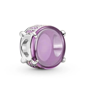 Nur Silver Murano Gümüş Charm NUR-BL00436