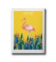 Flamingo Canvas Tablo MİND460