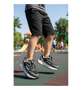 Promax 2036 F Siyah Çocuk Spor Ayakkabı