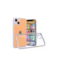 iPhone 13 Mini Kılıf Miami Şeffaf Silikon - Lila