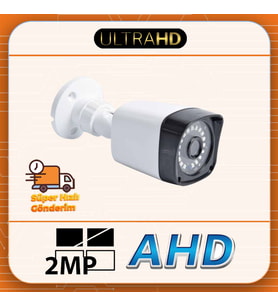 ULTRA HD 2MP 1080P FULL HD Güvenlik Kamerası -  AHD Kamerası - Bullet Kamerası