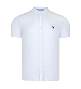 T8597 DEWBERRY ERKEK SLIMFIT GÖMLEK-BEYAZ (Karışık)