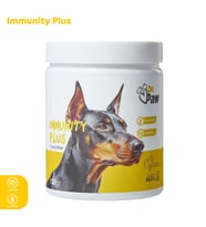 Immunity Plus: Köpekler İçin Glütensiz ve Şekersiz Bağışıklık Sistemi Destekleyici Çiğnenebilir Tablet (120 gr)