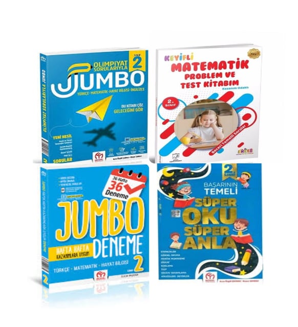 2. Sınıf Olimpiyat Sorularıyla Jumbo Soru Bankası Ve Tüm Dersler