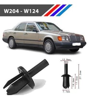 Mercedes W204 - W124 Davlumbaz Klipsi 0009903792 M1696-2 100 Adet