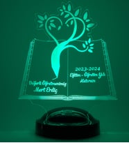 Love Lamp Sevgili Öğretmenim Kişiye Özel Öğretmenler Günü Konsept Hediye 3 Boyutlu Led Lamba