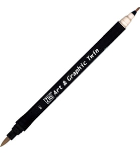 Zig Art & Graphic Twin Marker Çizim Kalemi 805 Warm Grey 5 