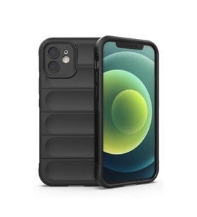 Apple İphone 12 Kılıf Optimum Silikon - Siyah