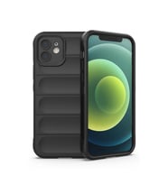 Apple İphone 12 Kılıf Optimum Silikon - Siyah