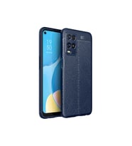 Oppo A54 4G Uyumlu Kılıf Zore Niss Silikon Kapak (Lacivert)