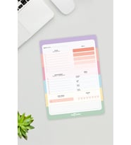 Günlük Planlayıcı Blok Pastel