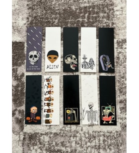 Kurukafa Skull İskelet Renkli Karışık 10 Adet Kitap Ayraç Seti PYTKAYRAC113
