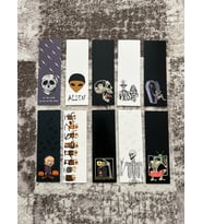Kurukafa Skull İskelet Renkli Karışık 10 Adet Kitap Ayraç Seti PYTKAYRAC113
