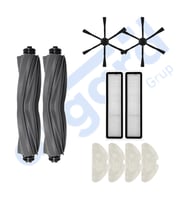 DREAME D10S, D10S PRO, D9 MAX GEN 2 UYUMLU 2 Ana Fırça 2 Yan Fırça 2 Filtre 4 Mop PKT-iasgf0000957