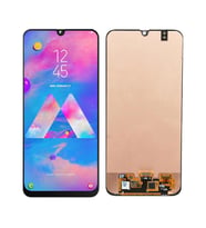 Samsung Galaxy M30 M305F ile Uyumlu Oled Ekran Dokunmatik (Siyah)