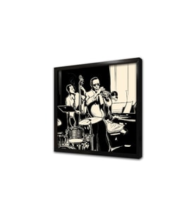 Orkestra Çerçeveli Mdf Tablo