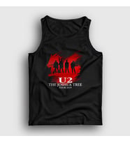 Presmono Unisex Siyah Joshua Tree U2 Atlet 120972tt