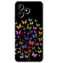 Realme C53 Kılıf HD Desen Baskılı Kılıf - Cacti Prairies