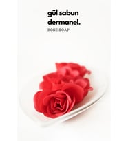 Dermanel Gül Kokulu Kabak Lifli Sabun