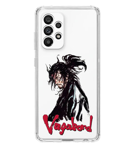 Samsung Galaxy A23 Uyumlu Vagabond Anime Desenli Şeffaf Telefon Kılıfı