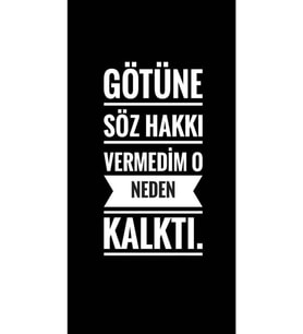 Yazılı Ahşap Duvar Poster – Özel Koleksiyon – Hbb