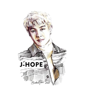 J-hope Bts  Küçük Dilekler Tablo Ahşap Poster Dekoratif Kod1450