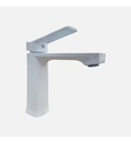 LUXURY FAUCET Lavabo Bataryası Beyaz