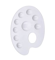 Palet 9 Bölmeli 20cm Ideal Taşınabilir Ölçülerde (Çok Renkli)