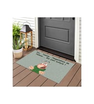 Yeni Evli Kapı Önü Paspas LoveBug-T