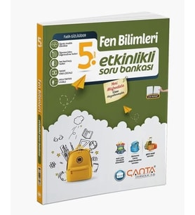 Çanta Yayınları Fen Bilimleri 5. Sınıf Etkinlikli Sorun Bankası Yeni