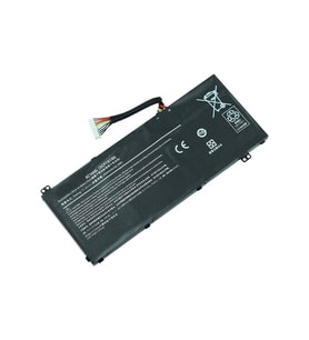 Acer ile Uyumlu Aspire V NITRO VN7-571, VN7-571G Batarya Pil (Siyah)