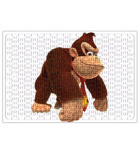 Donkey Kong Maymun Puzzle 240 Parça Yapboz