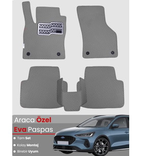 FORD FOCUS 5 HATCHBACK (2024-2025) Uyumlu EVA Paspas Tam Set–Araca Özel,Su Geçirmez