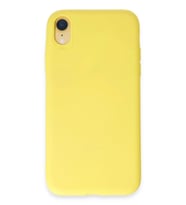 Durukar® iPhone XR Kılıf First Silikon - Sarı