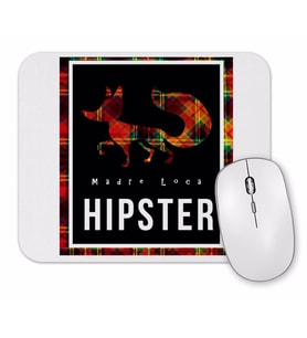 Hipster Mouse Pad