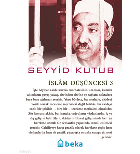 İslam Düşüncesi - 3 Beka Yayınları Seyyid Kutub