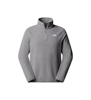 The North Face M Glacier Fleece 1/4 Zip Jacket Kadın Outdoor Parka NF0A8D0QCQI1 Gri