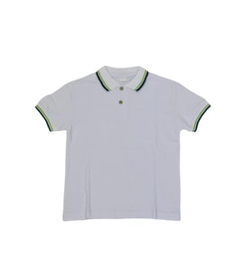 Kolej Polo Yaka Tişört Beyaz BGL-ST03880