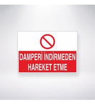 Damperi İndirmeden Hareket Etme