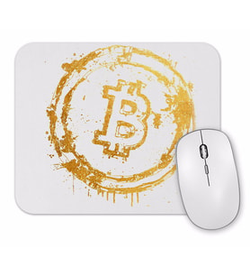 Bitcoin Colors Mouse Pad