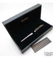 Scrikss Special İsme Özel Gold Krom Mat Siyah Altın Ahşap Kutulu Roller Kalem Set