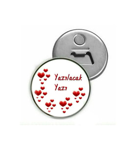 Anneler Günü Hediyesi Isime Özel Magnet ( Açacaklı Magnet )