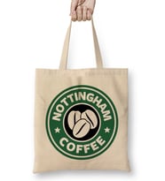 Nottingham Coffee Bez Çanta Uzun Saplı